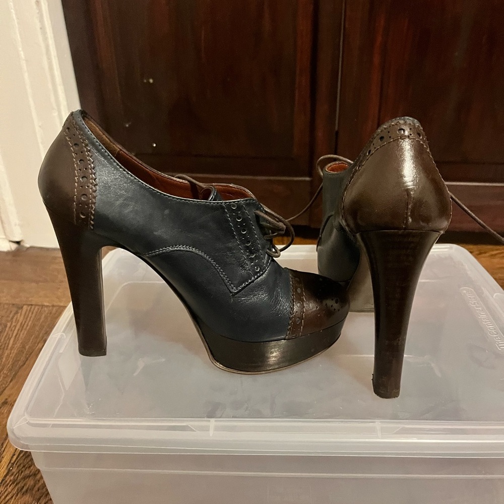 Bruno Ricci by Diane B. Oxford high heels. Very sexy! Platform. Barely used.